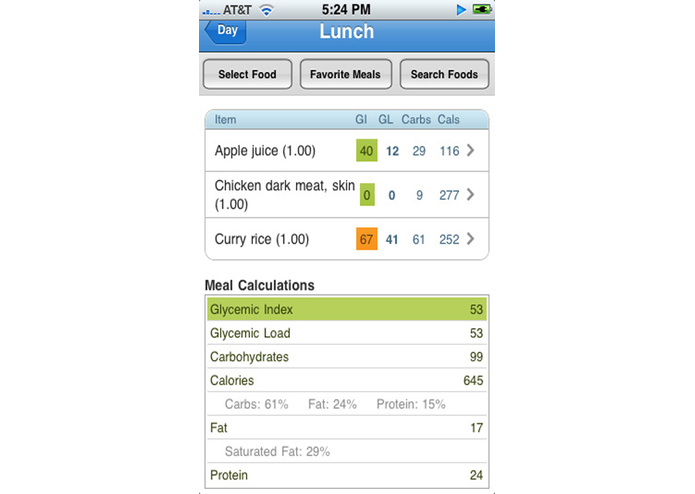 Diabetes Meal Planner – screenshot 4