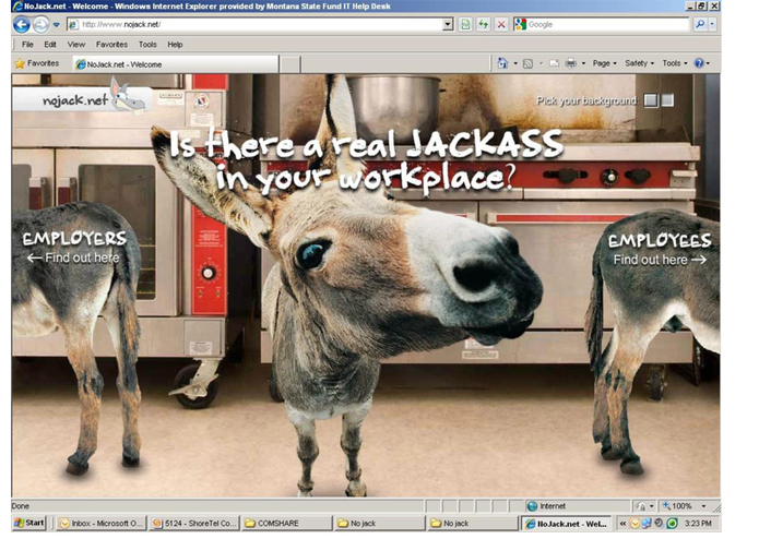 No Jack - Young Workers' Safety Campaign – screenshot 1