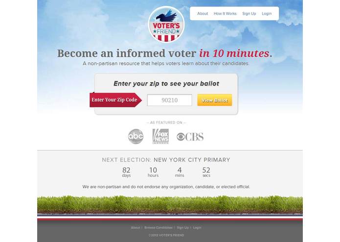 Voter's Friend – screenshot 1