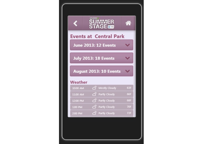The Unofficial SummerStage Pass – screenshot 3