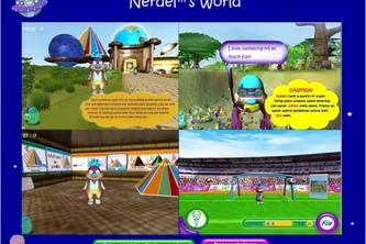 Nerdel's World-a 3D virtual world
