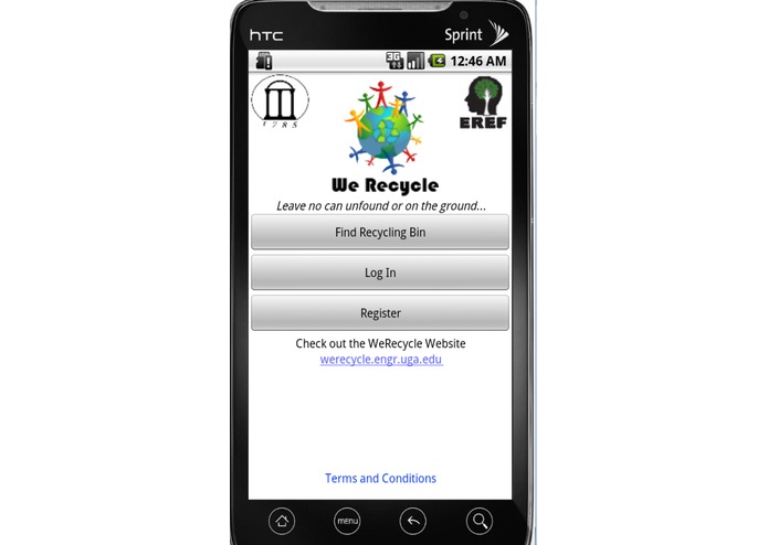 WeRecycle – screenshot 1