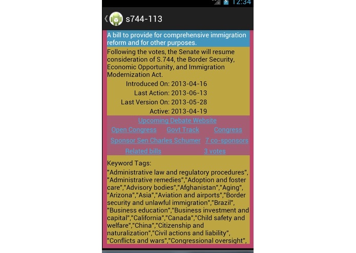 Vetting Govt – screenshot 3
