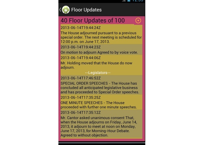 Vetting Govt – screenshot 4