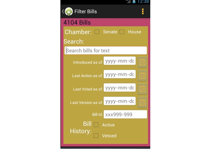 Vetting Govt – screenshot 5