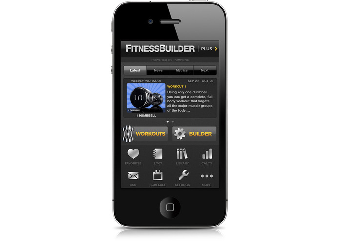 FitnessBuilder – screenshot 5