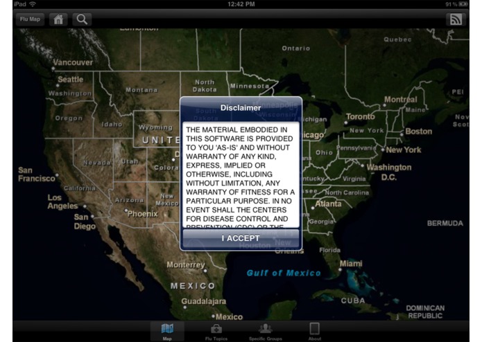FluMobile – screenshot 2