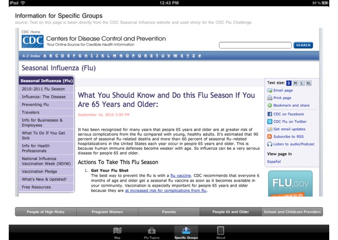 FluMobile – screenshot 5