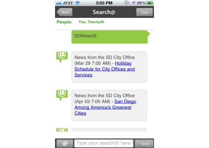 Search@ San Diego By TwentyAt – screenshot 4