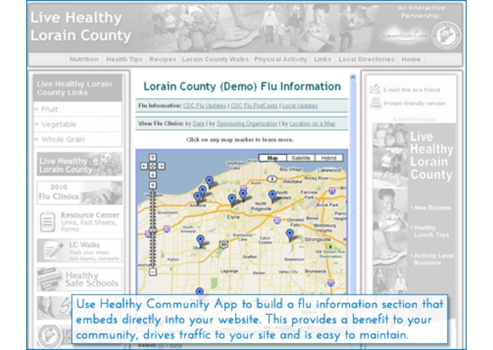Healthy Community App – screenshot 2