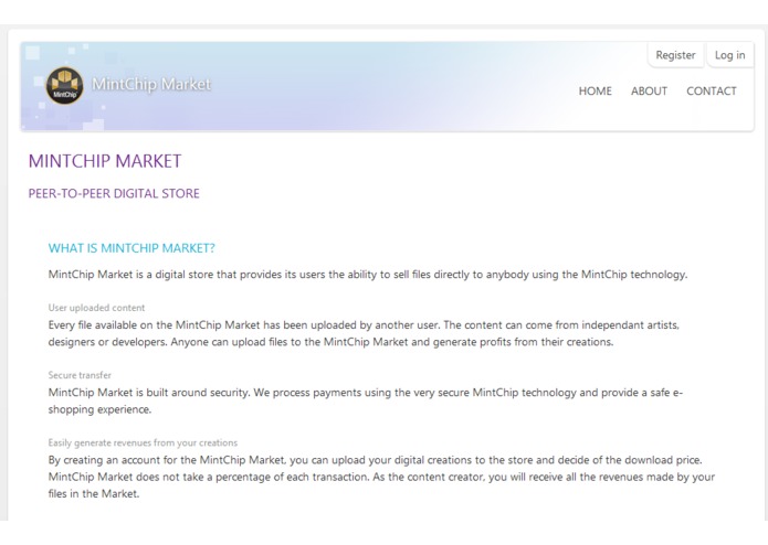 MintChip Market – screenshot 1