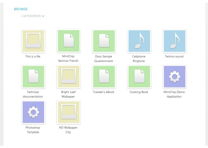 MintChip Market – screenshot 2