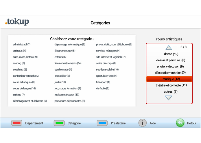 Tokup – screenshot 2