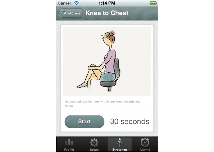 Ergonomics iOS Application – screenshot 4