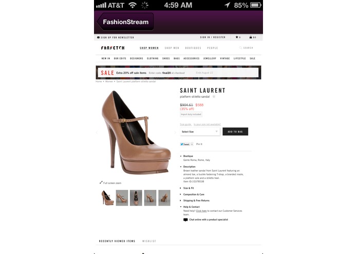 FashionStream – screenshot 3
