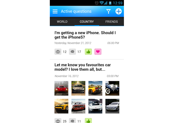 Opinion – screenshot 2