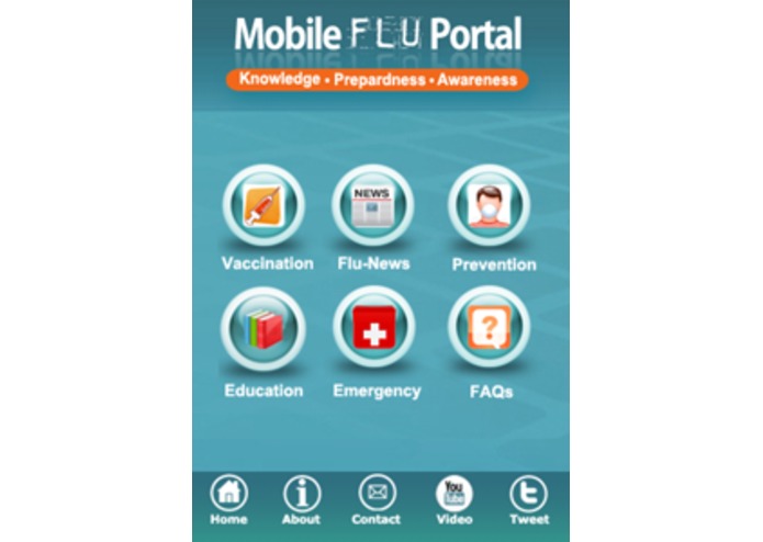 The Mobile Flu Portal – screenshot 1