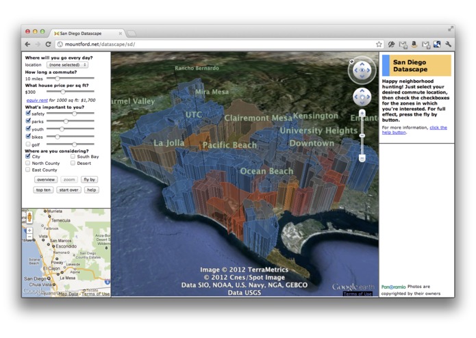 San Diego Datascape – screenshot 1
