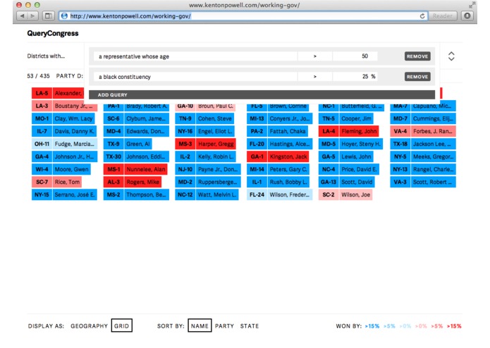 QueryCongress – screenshot 1