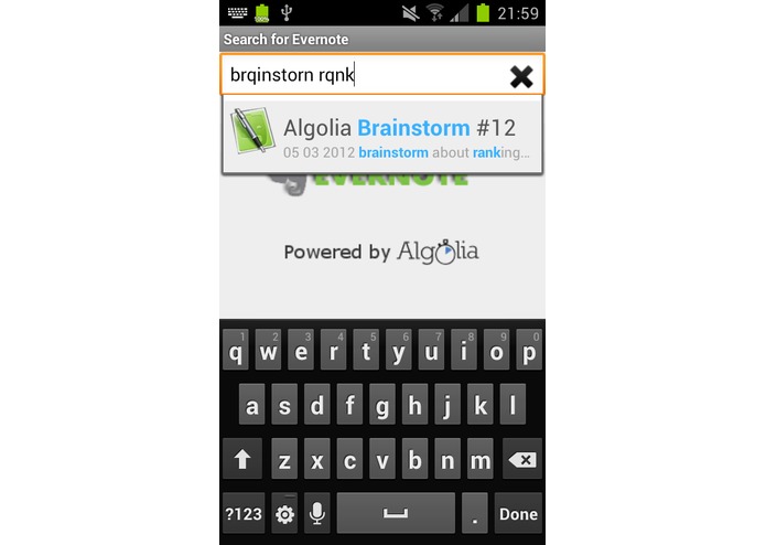 Search for Evernote – screenshot 4