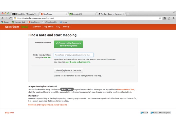 NotePlaces – screenshot 3
