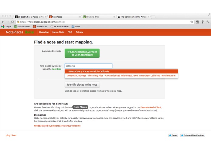 NotePlaces – screenshot 4