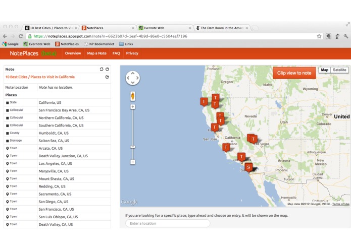 NotePlaces – screenshot 5