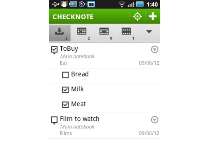 Checknote – screenshot 3