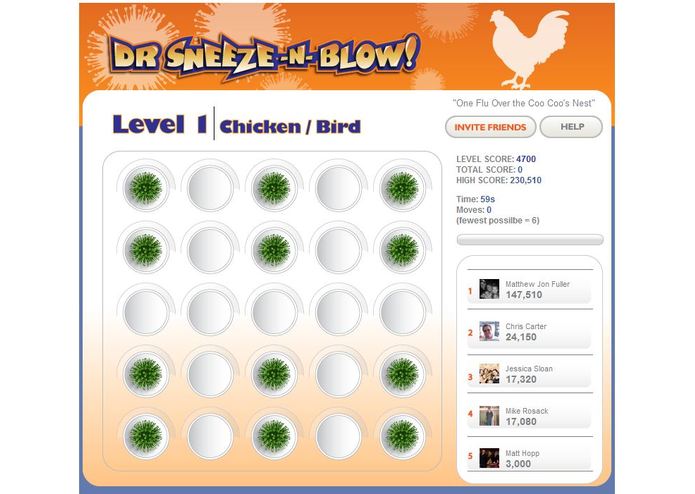 DR SNEEZE -N- BLOW – screenshot 2
