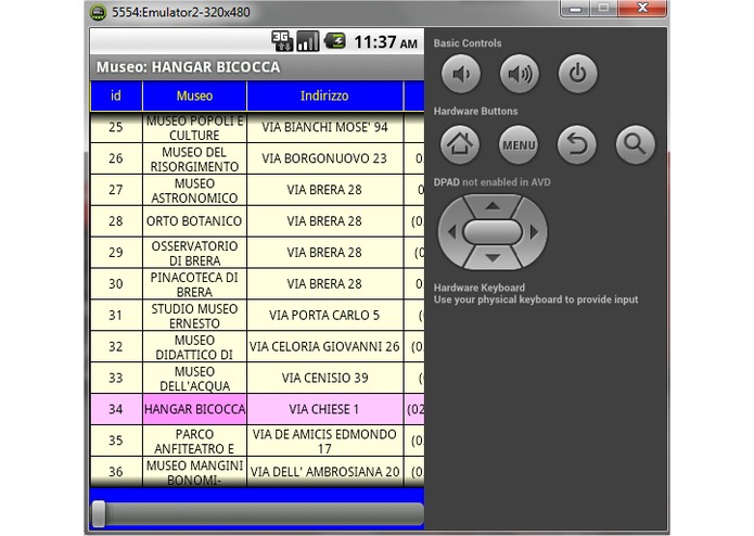 MuseiMilano – screenshot 1