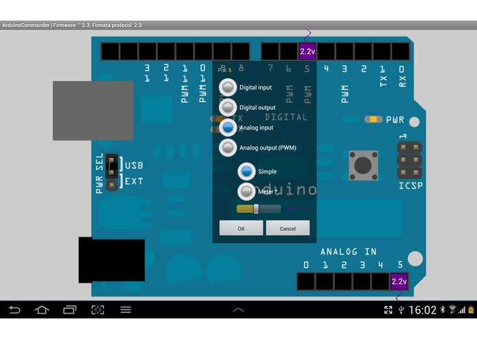 ArduinoCommander – screenshot 2