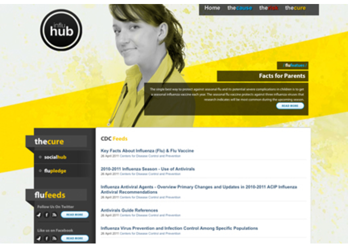 InFluHub – screenshot 4