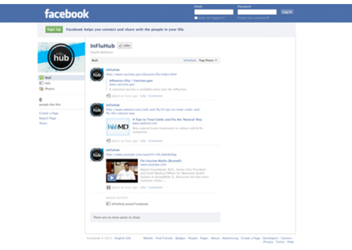 InFluHub – screenshot 5