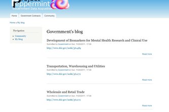 Project Peppermint - Government Contract Management