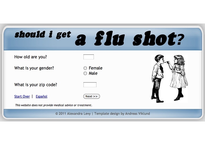 Should I get a flu shot? – screenshot 1