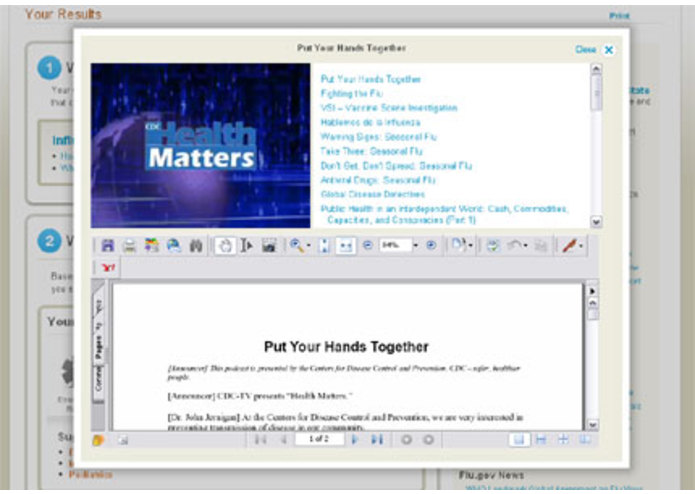 FluCheckup.com – screenshot 5