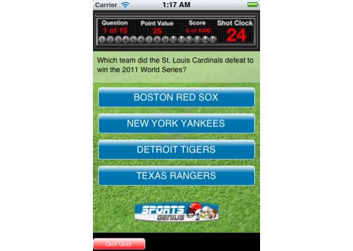Sports Genius Trivia – screenshot 2