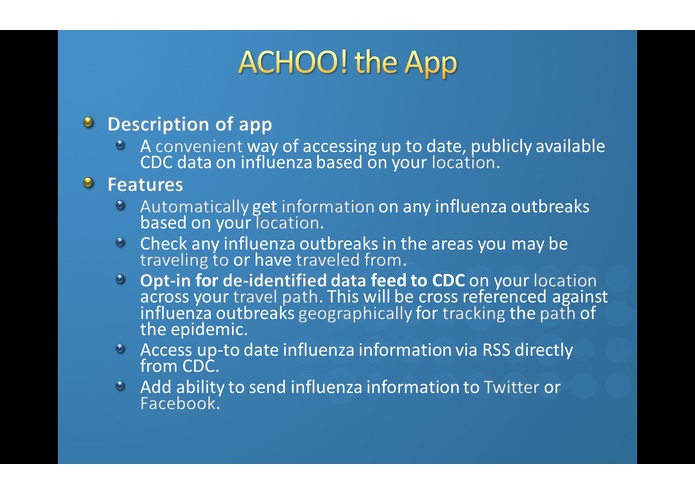 ACHOO "Flu Around Me" – screenshot 3