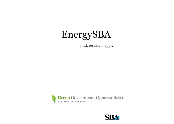 Energy SBA – screenshot 1