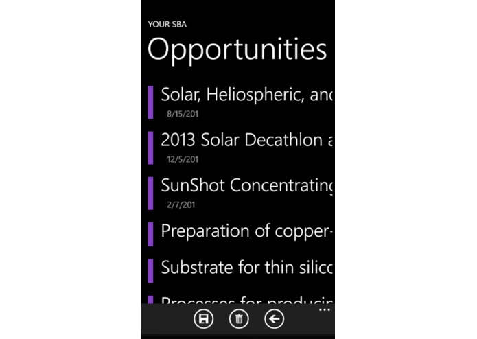 Energy SBA – screenshot 3