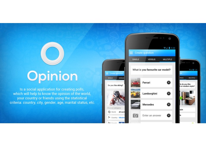 Opinion – screenshot 1