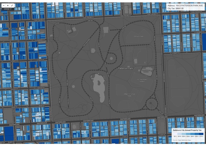 Baltimore City Property Tax Map – screenshot 5