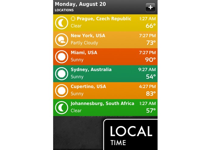 ClearWeather for iPhone – screenshot 5
