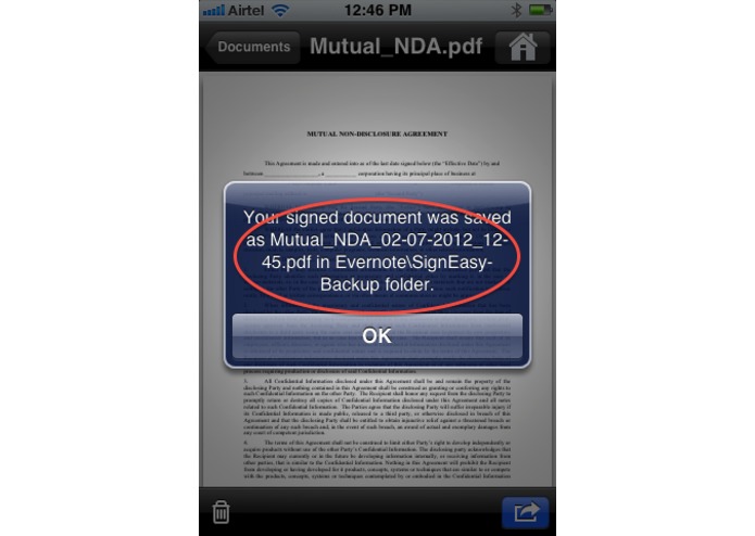 SignEasy: The simplest and fastest way to sign documents from anywhere – screenshot 4