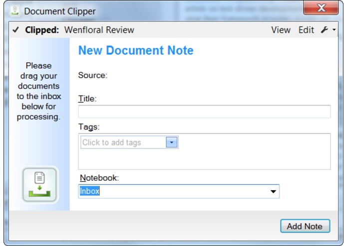 Doc Clipper for Evernote® – screenshot 1