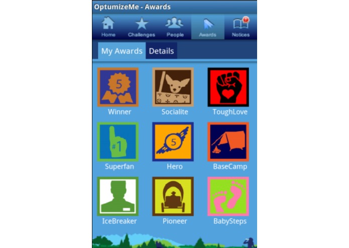Challenge your friends to fitness competitions with OptumizeMe! – screenshot 2