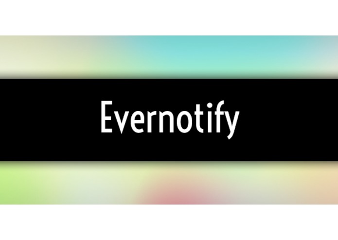 Evernotify - Evernotes meet Notifications – screenshot 1