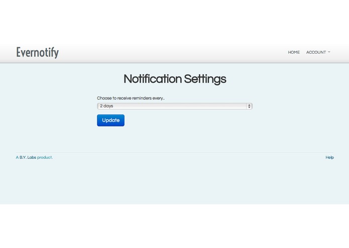 Evernotify - Evernotes meet Notifications – screenshot 5
