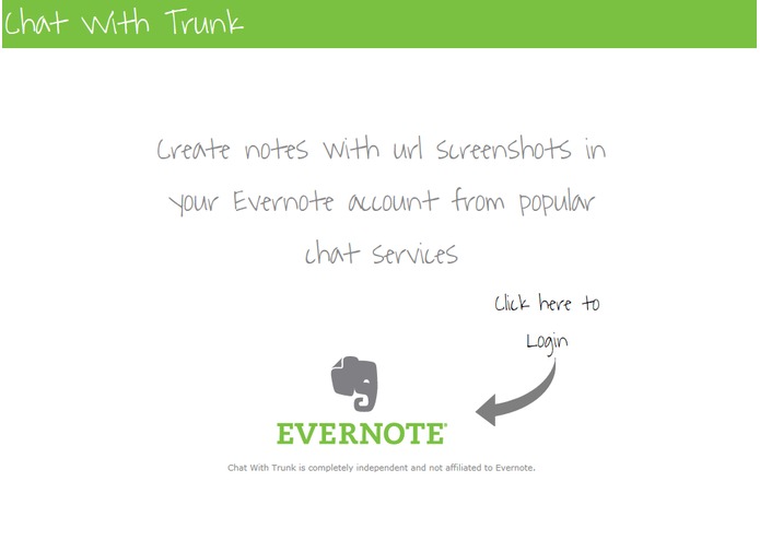 Chat With Trunk – screenshot 1