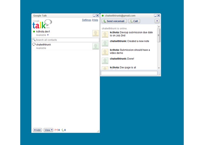 Chat With Trunk – screenshot 2
